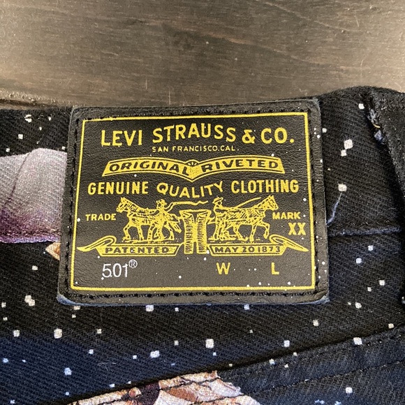Levi’s 501 Star Wars Jeans Women’s Size 27 - Picture 9 of 13